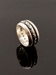 Georg Jensen 
sterling silver 
ring design 28D 
size 51-52 item 
no. 611321