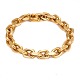 14kt gold 
anchor bracelet
L: 20,5cm. 
8x12mm. W: 
63,8gr