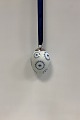 Royal 
Copenhagen Blue 
Fluted Plain 
Easter Egg - 
Circle 2005 
with ribbon and 
box. Measures 6 
cm / ...
