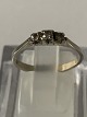 White Gold Ring with Diamonds, 14 Karat
Size: 53