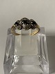 Gold Ring with Sapphires and Diamonds, 9 Carat
Size 53