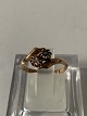 Gold Ring with Sapphire & Diamonds 14 Karat
Size 51