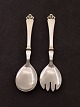 H C Andersen 
salad set 17 
cm. silver and 
steel item no. 
611558