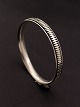 Hans Hansen 
sterling silver 
bangle #200 
inside D. 6 cm. 
item no. 611559
