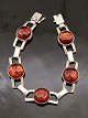 N E From 
sterling silver 
bracelet with 
amber 20 cm. 
subject no. 
611560