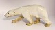 Bing & 
Grondahl. 
Porcelain 
figurine. 
Standing Polar 
Bear. Model 
1785. Length 29 
cm. (2 quality)