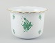 Herend, 
Hungary. 
Chinese Bouquet 
Apponyi Green, 
champagne 
cooler/large 
porcelain ...