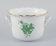 Herend, 
Hungary. 
Chinese Bouquet 
Apponyi Green, 
porcelain 
flowerpot. With 
handles.
Hand painted 
...