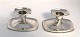 Cohr. Silver 
candlesticks 
(830). A pair. 
Height 4.3 cm