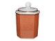 Royal 
Copenhagen 
Craquele, 
orange red tea 
caddy..
&#8232;This 
product is only 
in our storage. 
...