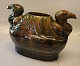 Eagle vase - 
earthenware 
greenish luster 
glaze 22 x 30 x 
15 cm Karl 
Hansen Reistrup 
(1863-1929) ...