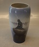 Royal 
Copenhagen  RC 
4463 Vase  
Little mermaid, 
 Langelinie 17 
cm In mint and 
nice condition