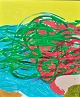 Gislason, Jon 
(1955 - ) 
Denmark: 
Composition, 
2025. Acrylic 
on canvas. 
Signed: Jon 
Gislason ...