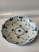 Royal Copenhagen Fruit Bowl Full lace blue fluting
Decoration No. 1/1020