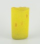 Bertil Vallien 
for Kosta Boda, 
Sweden.
Unique vase of 
yellow art 
glass.
Circa ...