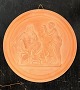 Peter Ipsen Terracotta Factory late 19th. Century: Terracotta plate with a motif by Bertel ...