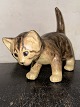 Elisa Glaffy, 
Denmark: 
Standing cat in 
ceramic. 
Covered in 
brownish glaze. 
Signed by the 
artist ...