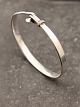 Georg Jensen 
Sterling silver 
Turan bangle 
with diamonds 
#204 design 
Vivianna Torun 
Bylow-Hybe ...