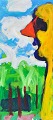 Gislason, Jon 
(1955 - ) 
Denmark: 
Composition. 
Acrylic on 
Masonite. 
Signed: Jon 
Gislason. H: 
123 ...