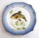 Royal 
Copenhagen. 
Fish set No.19. 
Model 3002. 
Diameter 22.5 
cm. Cyprinus 
tinca. Produced 
before ...
