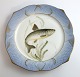 Royal 
Copenhagen. 
Fish set No.19. 
Model 3002. 
Diameter 22.5 
cm. Salmo 
cæcifer. 
Produced before 
...