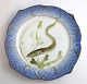 Royal 
Copenhagen. 
Fish set No.19. 
Model 3002. 
Diameter 22.5 
cm. Anguilla 
acutirostris. 
Produced ...