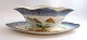 Royal 
Copenhagen. 
Fish set No.19. 
Model 3003. 
Sauce bowl. 
Length 26 cm. 
Produced before 
1923. (1 ...