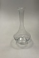 Holmegaard 
Fogliet / 
Karaffel in 
Clear Glass
Measures 
25,2cm / 9.92 
inch