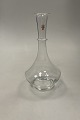 Holmegaard 
Fogliet / 
Karaffel in 
Clear Glass
Measures 25cm 
/ 9.84 inch
