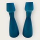 Kastrup 
Glasværk, 
Design: Jacob 
E. Bang, set of 
Blue line 
candlesticks in 
original box 
from ...