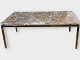 Coffee table 
with marble top 
and metal 
frame, 
Dimensions: 
HxLxW 
44x120x80cm, 
good condition
