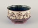 Unknown 
Scandinavian 
ceramicist.
Earthenware 
bowl. 
Incised 
decoration with 
flowers.
Glazed ...