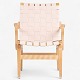 Pæn, brugt 
stand. Nyt 
kernelæder.
height: 84 cm
width: 50 cm
depth: 68 cm
seat height: 
39 cm
