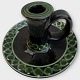 Abbednæs 
ceramics, 
candlestick, 
diameter 14 cm, 
height 8 cm, 
good condition