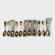 Meka Denmark, 
Mother's Day 
tea spoons, 
1970 - 1980, 11 
pieces, length 
11.5cm