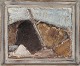 Johannes 
Hofmeister 
(1914-90)
Oil painting 
on masonite 
board
Vennebjerg 
Mill
Sign. JH for 
...