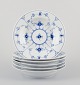 Royal 
Copenhagen Blue 
Fluted Plain.
A set of five 
deep plates.
Hand-painted 
in blue.
Model ...