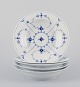Royal 
Copenhagen Blue 
Fluted Plain.
A set of five 
deep plates.
Hand-painted 
in blue.
Model ...