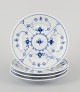 Royal 
Copenhagen Blue 
Fluted Plain.
A set of four 
salad plates.
Hand-painted 
in blue.
Model ...