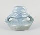 Höganäs, 
Sweden. Large 
Art Nouveau 
vase with two 
ceramic 
handles.
Glaze in 
blue-green 
shades ...