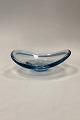 Holmegaard 
Selandia Glass 
Bowl. Designed 
by Per Lütken. 
Color: Aqua 
blue. Signed 
HOLMEGAARD ...
