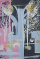 Gunnar Fohlin 
(born 1924), 
Swedish artist.
Oil on canvas. 
Abstract 
composition.
Colourful ...