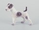 Dahl Jensen, 
porcelain 
figurine of a 
fox terrier.
Underglaze.
Dating: 
1930s/40s.
Model: ...