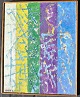 Skou, Knud E. 
(1926 - 2014): 
In the Studio. 
Oil on canvas. 
Signed. 50 x 40 
cm.
Verso marked: 
...