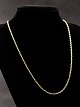 14 carat gold 
necklace 50 cm. 
W. 0.2 cm. 
stamped 585 
item no. 614093