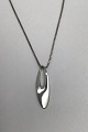 Georg Jensen 
Sterling Silver 
Zephyr Pendant 
No. 500
Measures 2.7 
cm x 0.8 cm 
(1.06 inch x 
0.31 ...