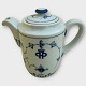 Bing & 
Grondahl, Blue 
enamel / Blue 
Fluted, Small 
jug in hotel 
porcelain with 
logo, perfect 
...