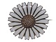 Vintage Anton 
Michelsen 
sterling silver 
and enamel, 
Daisy brooch.
Hallmarked "AM 
...