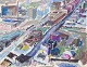 Staffan 
Freeman, 
Swedish 
painter. 
Oil on board.
‘View from 
Troy Tower’
Urban city ...