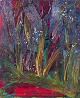 Lars Bertle, 
listed Swedish 
painter.
Oil on board.
Abstract 
composition.
Colourful ...